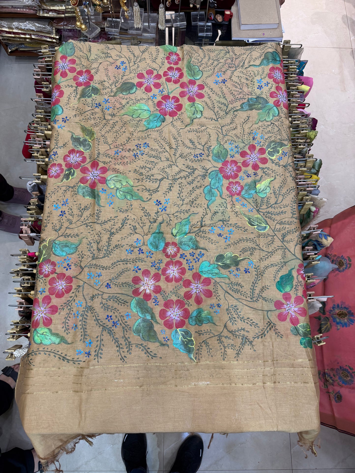 Handpainted Duppatta