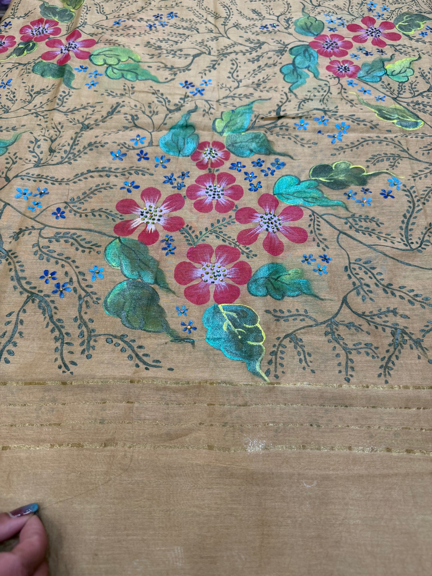 Handpainted Duppatta